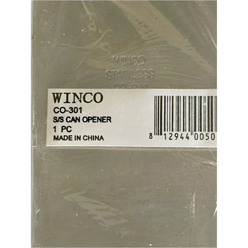 Lot of 10 Winco CO-301 Stainless Steel Flat Bottle Openers – 7